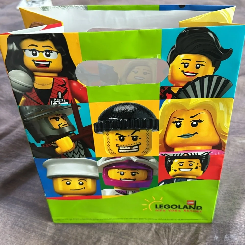 Small Legoland shopping bag. From Legoland New York. Collectible.